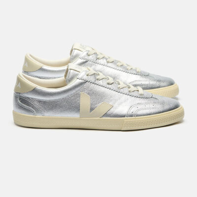Veja Volley O.T. Leather Silver_Pierre