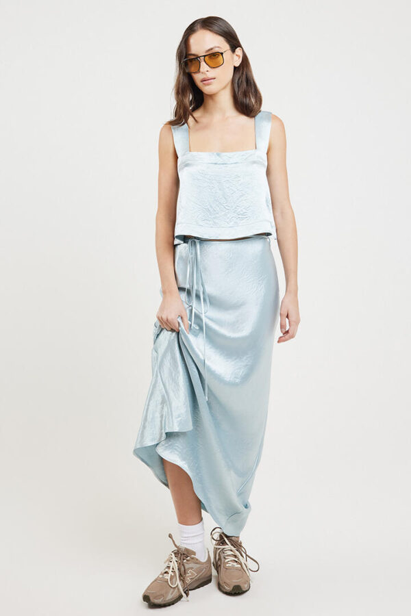 Bondi Born Kobe Bias Maxi Skirt Mist