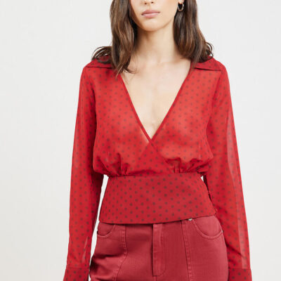 Hansen & Gretel Rylan Blouse Samba Polka