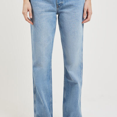 Re/Done 90s High Rise Loose Jeans Worn Blue