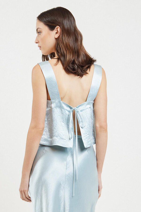 Bondi Born Kobe Tie Back Bodice Mist